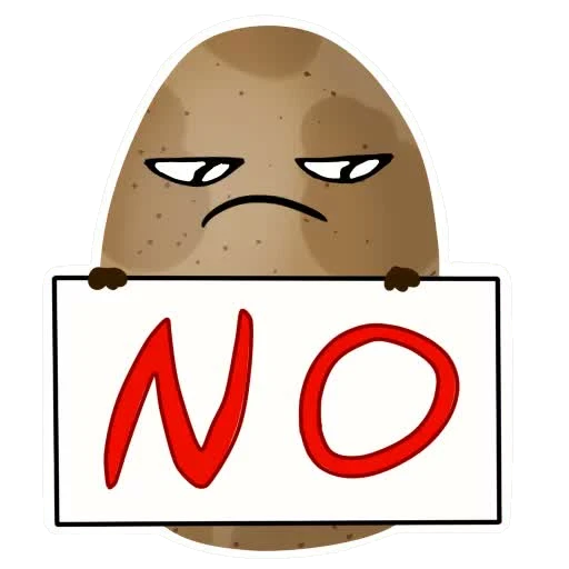 Tater sticker 040: no