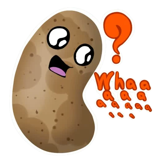 Tater sticker 044: whaaaaaa