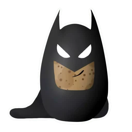 Tater sticker 052: night potato